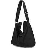 E.M.KEKE ショルダーバッグ レディース 斜めがけ メッセンジャーバッグ 大容量 大きめ ナイロン 2way カジュアル トートバッグ