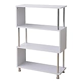 山善(YAMAZEN) ディスプレイラック 幅80 奥行30 4段 ホワイト MIR-4(WH)