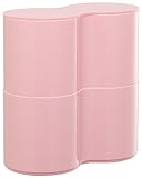 伊勢藤 トイレ収納 トイレットペーパーBOX ピセ 2段 ピンク I-521-2P