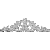 Ekena Millwork onl32 X 09 X 01le 32 1 / 4インチW x 8 7 / 8インチH x 1 5 / 8インチP LegacyセンターOnlay