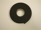 Kids Edge Cushion Padding 1x1 in. BLACK 100 Ft. w/Tape by Cardinal Gates