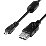 交換用カメラ転送データ同期充電ケーブル Panasonic Lumix Camera DMC-G7 DMC-S5 DMC-ZS25 DMC-TZ35 ZS40 ZS50 TS30 SZ3 TZ8 TZ11 TZ15 TZ24 F2 FH25 FH4 FH5などに対応