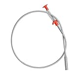 ドレインClogリムーバー、NewcomdigiヘアDrain ClogリムーバーRemoval DrainリリーフツールDrainクリーニングツール23.7インチ