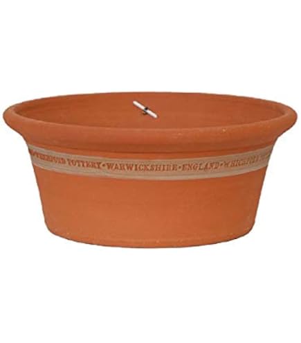 Amazon | ウィッチフォード テラコッタ植木鉢 ハンドル付きバスケット