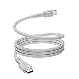 SAVEWO PowerCable USB-C マグネット式 急速充電ケーブル 240W PD3.1対応 巻き取り収納 1m/2m iPhone15以降/Mac/iPad/PC/Android 対応(ホワイト, 1M)