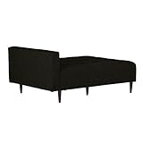 arne ベンチソファ 背もたれ無し ベンチチェアー 長椅子 片肘付き イス ダイニング 2人掛け 布張り Baggy SA 4×5 ブラック