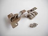 スガツネ ランプ スライド丁番 C付 インセット 40φ H151-C26/0T 【座金ビス付】×2
