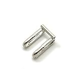 帯留め金具 １ヶ入【オビドメ金具 S小 14mm×10mm Ni/シルバー】