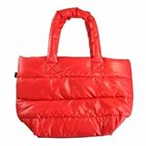 TEMPO LIMPO(テンポ リンポ) MAKEUP キルティング トートバッグ ナイロン (ちょっとしたお出かけに♪) 16A-007T (レッド)