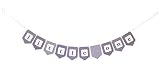 Little One Banner Bunting Laser Cut Felt 50 inches wide - Baby Shower - Lavender [並行輸入品]