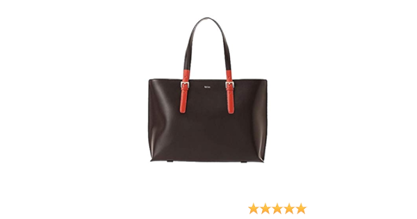 Amazon Paul Smith ポールスミス バッグ カラードチップレザー トートバッグ メンズ ダークブラウン Paul Smith ポールスミス トートバッグ