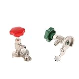 P Prettyia 2pcs　自動開放バルブ　オープニング バルブ　汎用性