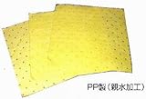 油、水吸着マット　吸ちゃんW　厚さ3mm×300×300mm×100枚入　PP製