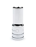 GearWrench 80143S 1/4-Inch Drive 6-Point Mid Length Metric Socket 8mm by Cooper Tools [並行輸入品]