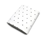 Olli & Lime XX Crib Sheet, Gray/White by Olli & Lime