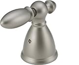 デルタ蛇口h616nnビクトリア朝、2つメタルレバーハンドルキット、パールニッケルbyデルタ蛇口