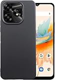 For Umidigi A15T/A15/A15C ケース カバー 【BAOLINTX】耐衝撃 TPU素材 薄型軽量 柔軟 指紋防止 擦り傷防止 レンズ保護 着脱簡単 A15T/A15/A15C 用 ケース（ブラック）