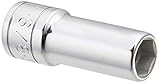 S K Hand Tools SKT40412 .38in. Drive 6 Point Deep Fractional Socket .38in.