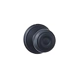 Schlage f10geo622 Georgian Passageノブ、マットブラックby Schlageロック会社