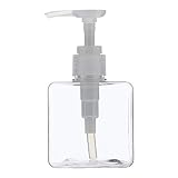 ベストコ(Bestco) シャンプー用ディスペンサー クリア 250ml ネトヨン・レ スクエア ボトル ND-4333