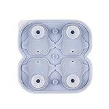 4 キャビティ製氷皿シリコン型蓋付きアイスキャンデーケーキ型チーズ型 DIY デザートキッチンツール製氷皿アイスキャンデー型大人用