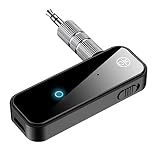 Bluetoothトランスミッター 2022年新登場 受信機+送信機 Bluetooth 5.0 トランスミッター & レシーバー ぶるーつーす送信機 一台二役 ハンズフリー通話 低延遅 家庭用/テレビ/アウトドア/車用 超小型 ドライブのインストール不要