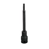 トネ(TONE) ロングヘキサゴンソケット(マグネット付) HP3KH-05LK 差込角9.5mm 二面幅5mm