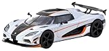 TARMACWORKS 1/64 Koenigsegg Agera RS Moon Silver/Black 完成品 T64G-TL005-MS
