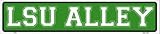 LSU AlleyメタルノベルティStreet Sign St 511