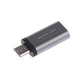 Perfk 変換アダプタ　3色　マイクロ　Cタイプ　USB 3.0型　OTG　コンバータ - グレー