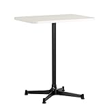 arne カフェテーブル 机 角丸タイプ ダイニングテーブル 2人 幅60cm 奥行き45cm 高さ70cm cafe-SP604520RTD ホワイトウッド