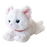 サンレモン　ひざねこ オッドアイ WH SS　11×29×12cm　ぬいぐるみ　アニマル　かわいい　猫　ネコ　P-8042