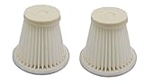 Mayite 2真空フィルタfor Black & Decker vf100 chv9600 chv1400 chv1500 chv1560 chv1600