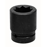 Wright Tool 8816A 2-Inch to 1-Inch Drive 8 Point Double Square Impact Railroad Sockets [並行輸入品]