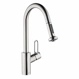 Hansgrohe 04702 Talisループシングルハンドルプルダウンスプレーキッチン蛇口with Non、 04702805