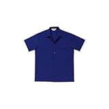 マクマオン 半袖開襟シャツ ネイビー サイズL 春夏用 A9700 作業着 作業服