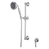 Rohl 1311STN Shower Merchandise Pak Classic Handshower Set, Satin Nickel [並行輸入品]