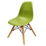 イームズキッズチェア(肘なし)樹脂モスグリーン【リプロダクト品】