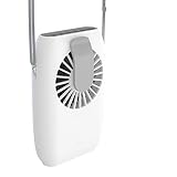 携帯扇風機 ミニ ジェットファン USB充電式 2000mAh大容量バッテリー 長時間動作 腰掛け＆首掛け＆腕掛け＆卓上 ３段階調節 両手解