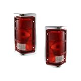 ダッジトラックピックアップテールライトアセンブリレンズ 1987-1993 運転席側と助手席側 CH2808103 + CH2809103用