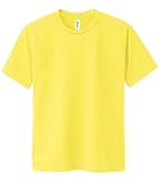 [グリマー] Tシャツ UVカット・吸汗速乾 4.4ozドライメッシュTシャツ [キッズ］ イエロー 140cm