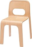 天童木工 スタッキングキッズチェア T-3192WB-ST  ホワイトビーチ材(ナチュラル) 3192NT