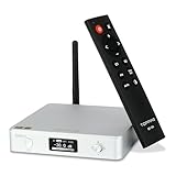 Topping D50 III 【2024年新登場】DAC プリアンプ - LDAC Bluetooth 5.1 デュアル ES9039Q2Mチップ D/Aチップ DSD512 PCM 768kHz対応 PEQ調整 二重Type-C対応リモコン付き (銀色) (ブルー)