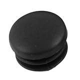 SODIAL(R)椅子テーブル足22ミリメートルの直径プラスチックキャップラウンドチューブインサート12個