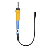 KKmoon T12 DC 12-24V 75W はんだこて 調節可能 温度200-400℃ 溶接ツール T12-Kチップ付き
