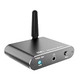 eppfun AK8675R Pro Bluetooth APTX-Adaptive オーディオレシーバー AAC/APTX/APTX HD/aptX LL対応 低遅延 ブルートゥース 受信機 3.5mm AUX/RCA 有線スピーカー/ステレオシステム 等に適用