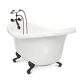 American Bath工場cc-sc-b-ob、チェルシーコレクションスリッパバスタブパッケージ
