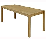 関家具(Sekikagu) ダイニングテーブル ライトブラウン 幅165×奥行80×高さ70.5cm オーク突板 176070