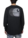 [カーハート] Tシャツ ロンT 長袖Tシャツ メンズ L ブラック usa014 [並行輸入品]