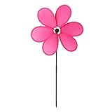 Biuuu 風車のおもちゃ子供キッズ庭装飾装飾カラフルな屋外スピナー(ランダムな色)